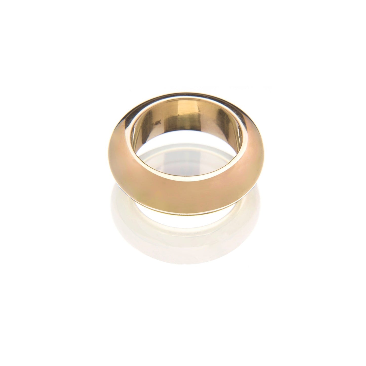 14k gold ring thick band by 11th house