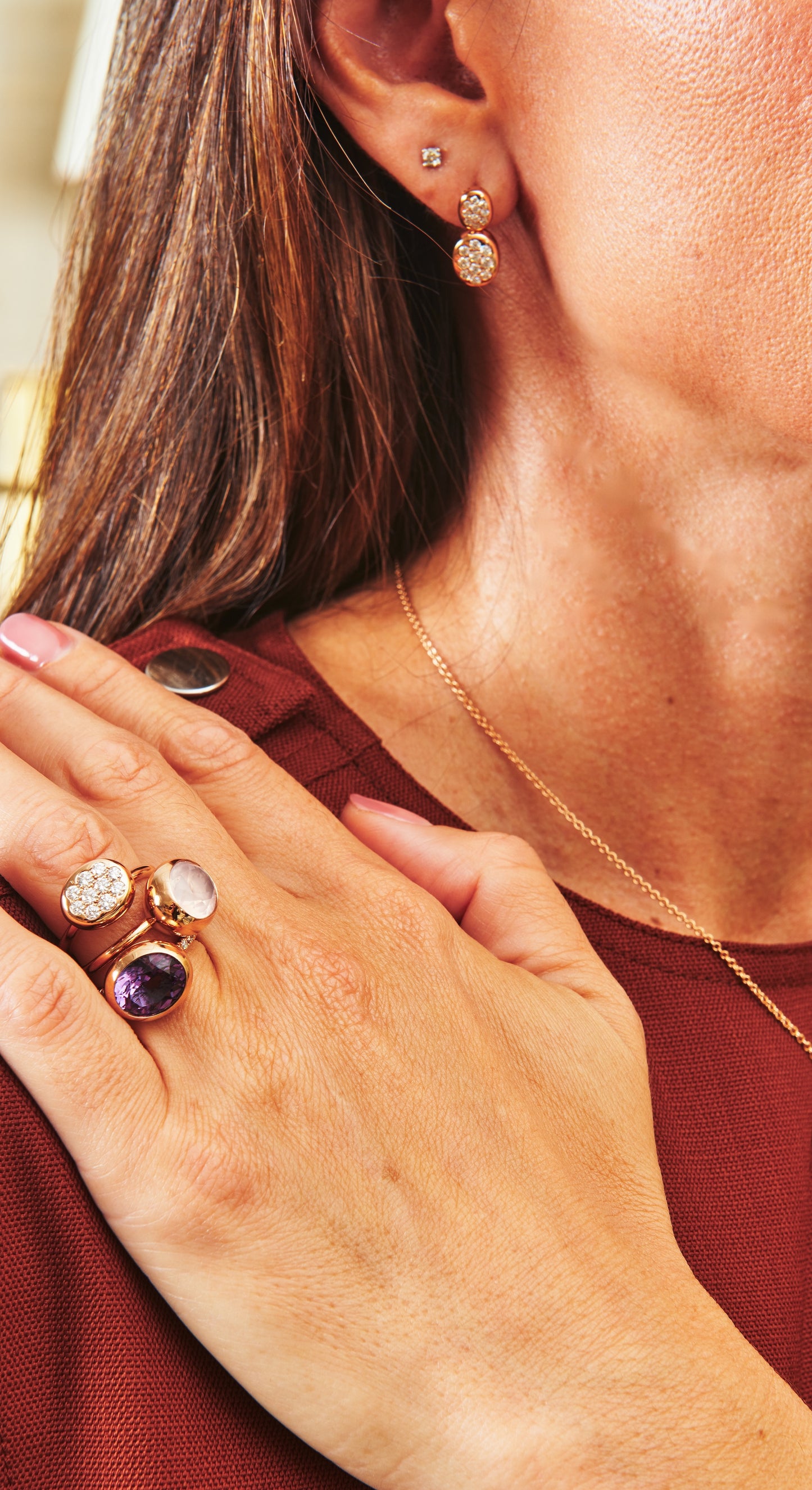 Aurora Ring in Amethyst