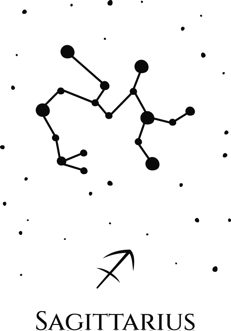 Libra Constellation Earring